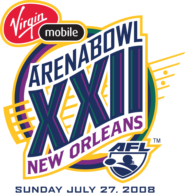Arena Bowl 2008 Primary Logo iron on transfers for T-shirts